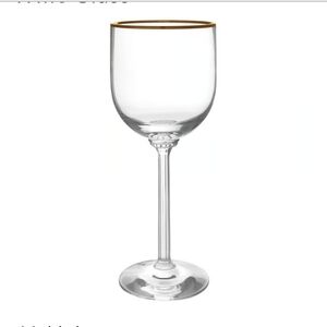 Lenox Gold-Trimmed Wine Glass
